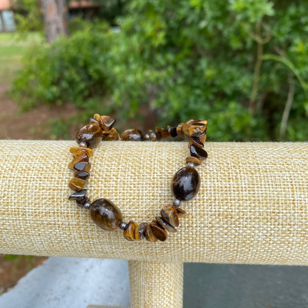 Stone Bead Bracelet